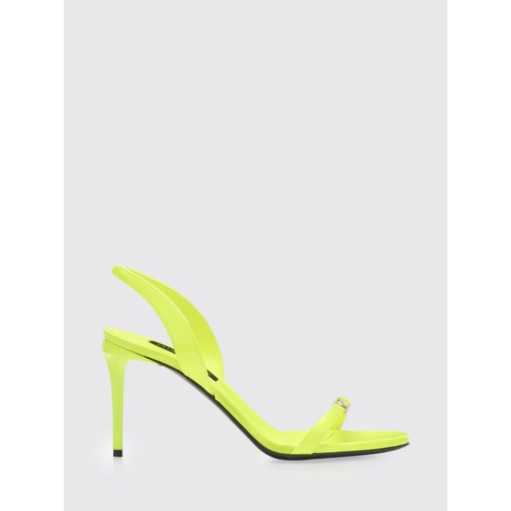 Philipp Plein Heeled Sandal Woman Yellow